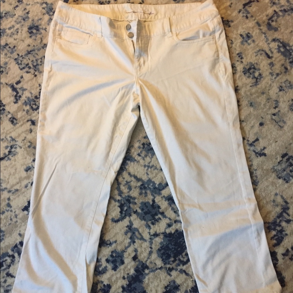 American Eagle sz16 white Capri